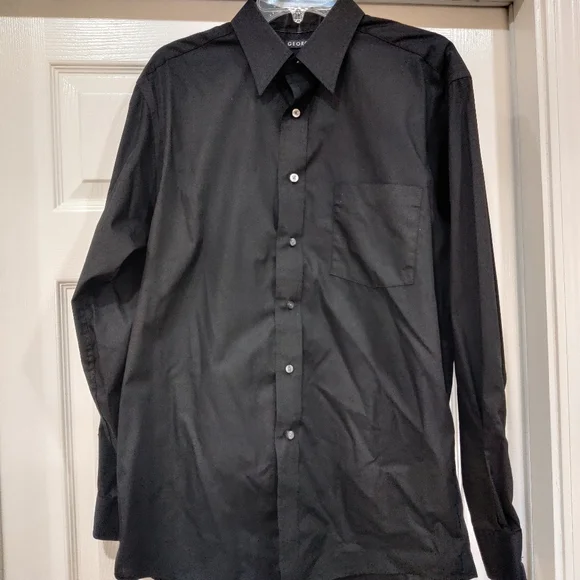 george black dress shirt George Oxford Shirts